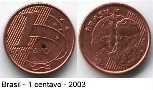 Brasil - Centavo 1 - 2003