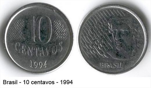Brasil - Centavo 10 - 1994