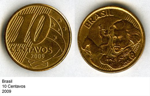 Brasil - Centavo 10 - 2009