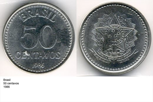 Brasil - Centavo 50 - 1986 - G6 A2 H08 L7C5