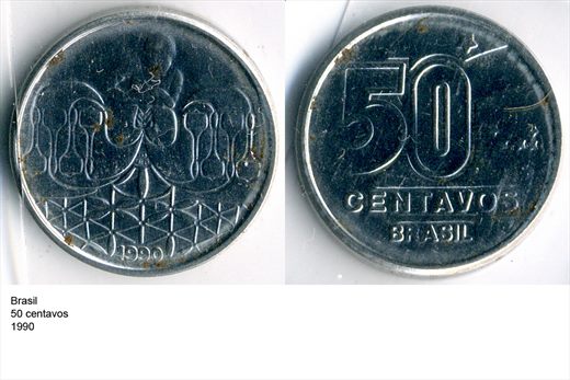 Brasil - Centavo 50 - 1990 - G6 A2 H09