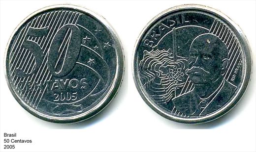 Brasil - Centavo 50 - 2005