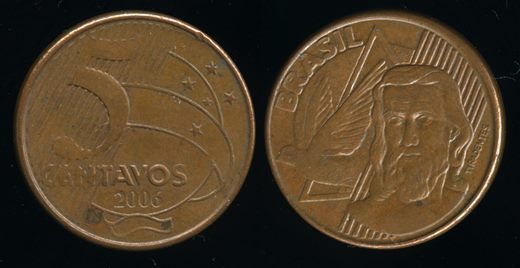 Brasil - Centavo 5 - 2006