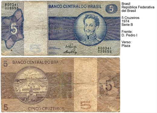 Brasil - Cruzeiro 5 - 1970-80 Series B1-2467