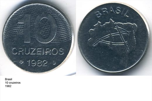 Brasil - Cruzeiro 10 - 1982 - G5 A2 H07 L3C1