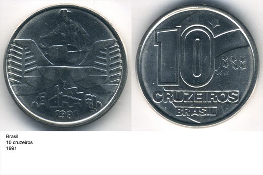 Brasil - Cruzeiro 10 - 1991 - G5 A2 H07 L3C3