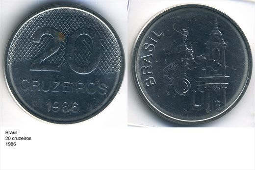 Brasil - Cruzeiro 20 - 1986 - G5 A2 H07 L3C5