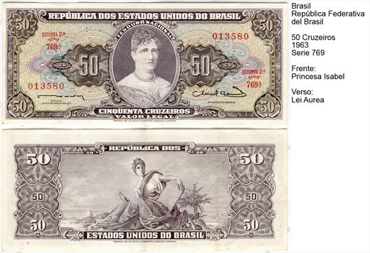 Brasil - Cruzeiro 50 - 1963 Purple Series 586-785