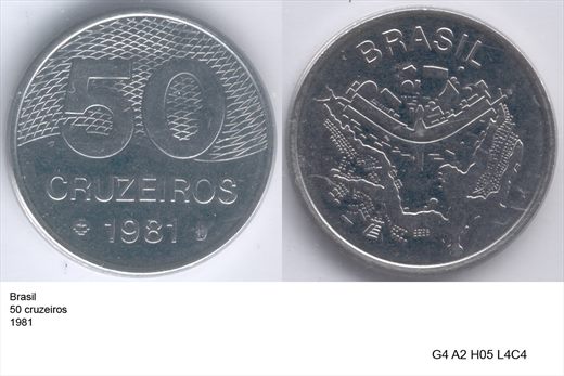 Brasil - Cruzeiro 50 - 1981 - G4 A2 H05 L4C4