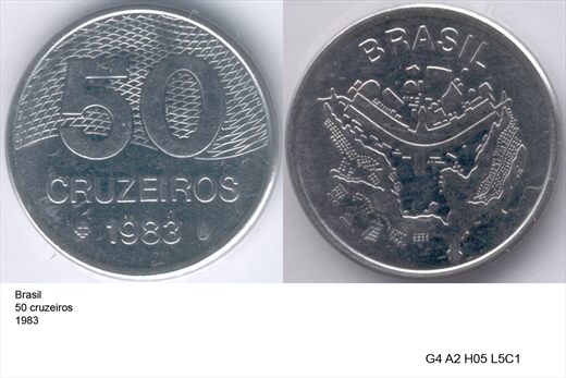 Brasil - Cruzeiro 50 - 1983 - G4 A2 H05 L5C1