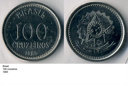Brasil - Cruzeiro 100 - 1985 - G6 A2 H09 L2C3