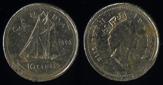 Canada - Cent 10 - 1993