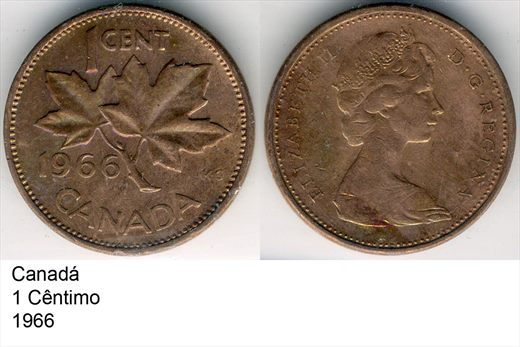 Canada - Cent 1 - 1966 - G6 A1 H03 L5C3