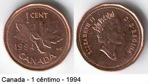 Canada - Cent 1 - 1994
