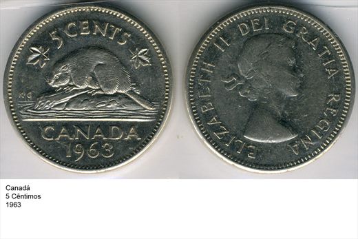 Canada - Cent 5 - 1963 - G6 A1 H04 L1C2
