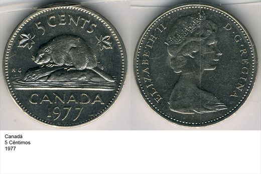 Canada - Cent 5 - 1977 - G6 A1 H04 L1C4