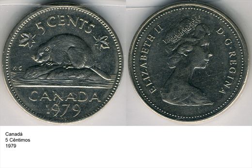 Canada - Cent 5 - 1979 - G6 A1 H04 L1C5