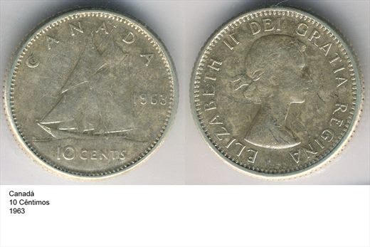 Canada - Cent 10 - 1963 - G6 A1 H03 L6C6
