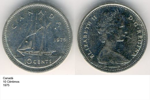 Canada - Cent 10 - 1975 - G6 A1 H03 L7C3