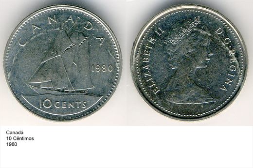 Canada - Cent 10 - 1980 - G6 A1 H03 L7C4