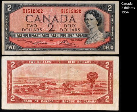 Canada - Dolar 2 - 1954