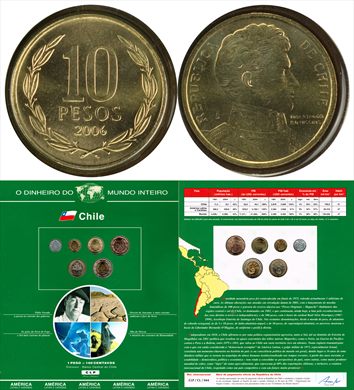 Chile - Peso 10 - 2006 DMI
