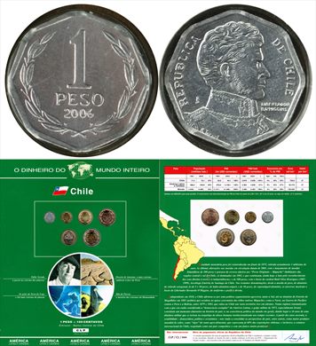 Chile - Peso 1 - 2006 DMI