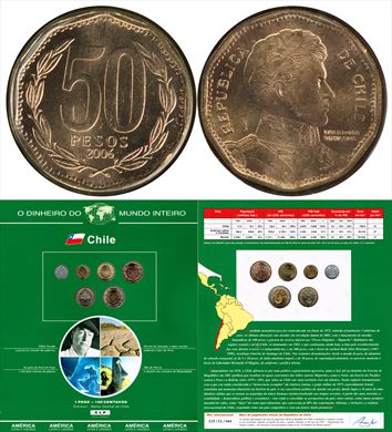 Chile - Peso 50 - 2006 DMI