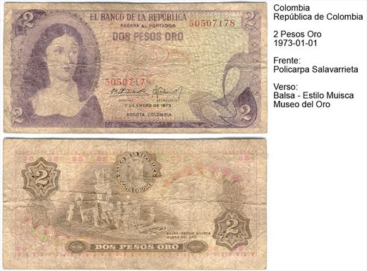 Colombia - Peso 2 - 1973-01-01