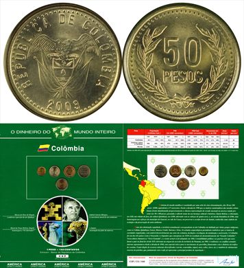 Colombia - Peso 50 - 2003 DMI