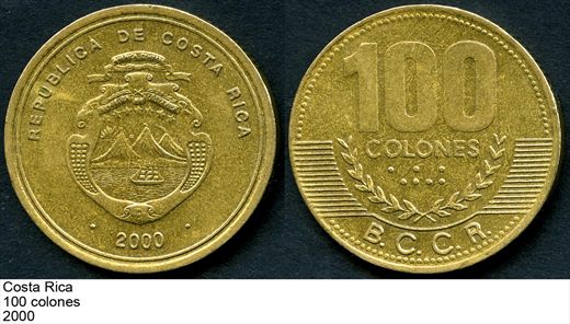 Costa Rica - Colon 100 - 2000