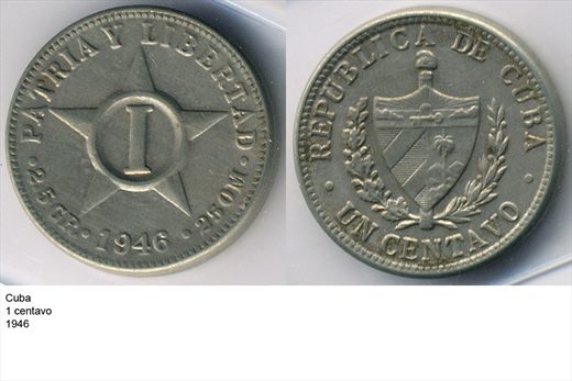 Cuba - Centavo 1 - 1946 - G6 A2 H12 L6C1