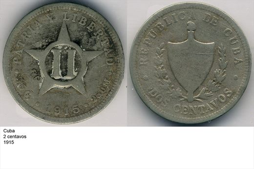 Cuba - Centavo 2 - 1915 - G6 A2 H12 L5C4