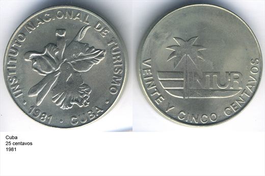 Cuba - Centavo 25 - 1981 - G5 A2 H10 L5C1