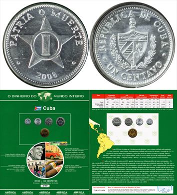 Cuba - Centavo 1 - 2008 DMI