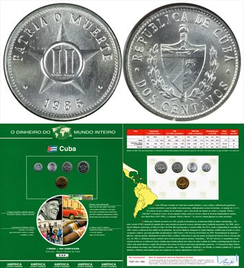 Cuba - Centavo 2 - 1985 DMI