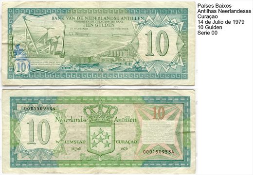 PB - AN - Curazao - Gulden 10 - 1979-07-14 - Seire 00