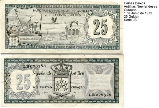 PB - AN - Curazao - Gulden 25 - 1972-06-01- Serie LB