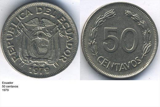 Ecuador - Centavo 50 - 1979 - G5 A2 H11 L5C5