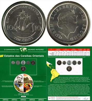 Estados das Caraibas Orientais - Cent 10 - 2009 DMI