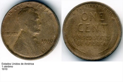 EUA - Centimo 1 - 1910 - G6 A1 H05 L4C2