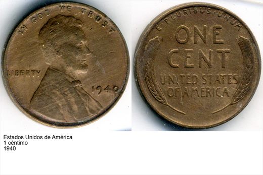 EUA - Centimo 1 - 1940 - G6 A1 H05 L5C6