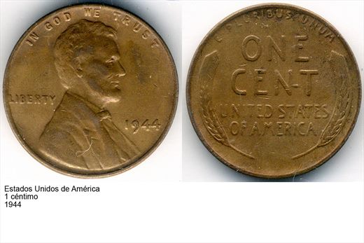 EUA - Centimo 1 - 1944 - G6 A1 H05 L6C4
