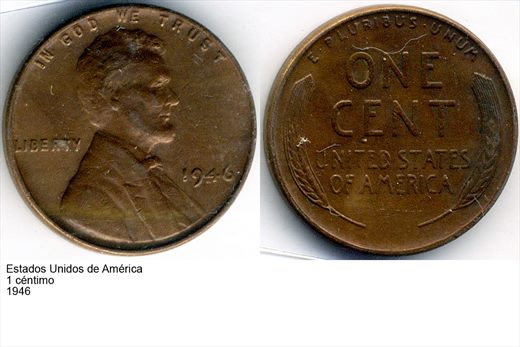 EUA - Centimo 1 - 1946 - G6 A1 H05 L6C6