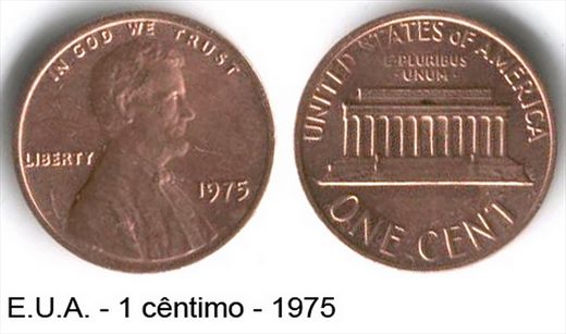 EUA - Centimo 1 - 1975
