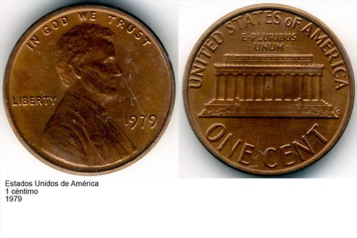 EUA - Centimo 1 - 1979 - G6 A1 H06 L5C4
