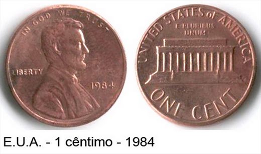 EUA - Centimo 1 - 1984