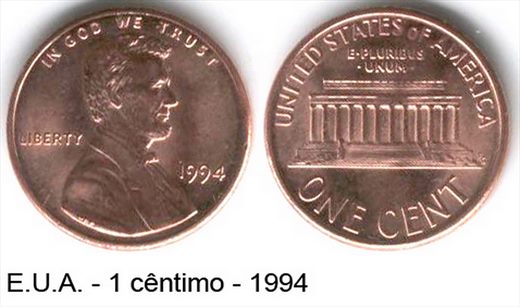 EUA - Centimo 1 - 1994