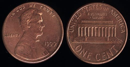 EUA - Centimo 1 - 1999