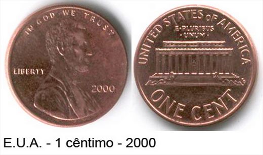 EUA - Centimo 1 - 2000